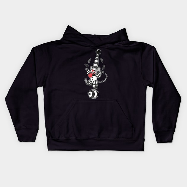 Mousey Entertainer Kids Hoodie by JenniferSmith